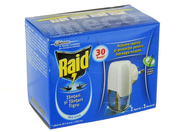 Aparat si rezerva Raid electric lichid