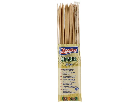 Bete frigarui bambus Spontex 50buc 25cm