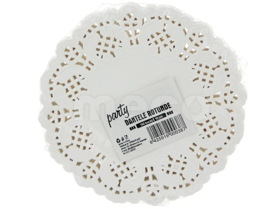 Dantela rotunda ceasca cafea 10cm 100bucati