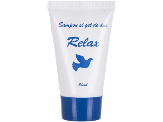 Sampon pentru hotel si gel dus tub 30ml Relax 300 bucati