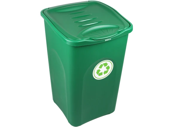 Cos gunoi colectare selectiva BeGreen 50 litri H-53 cm ( Verde)
