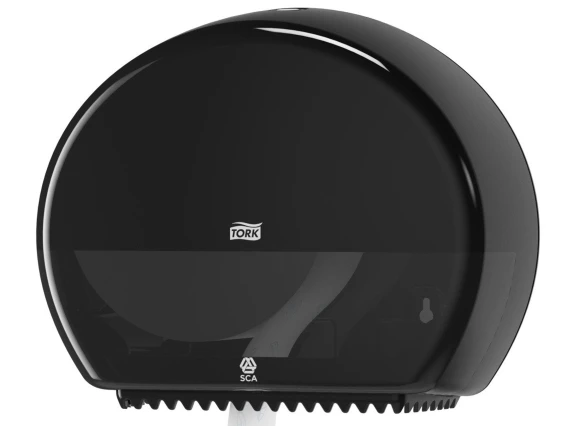 Dispenser hârtie igienică negru Tork 555008