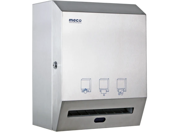 Dispenser din inox pentru prosoape de hârtie rola cu senzor Meco TD20K