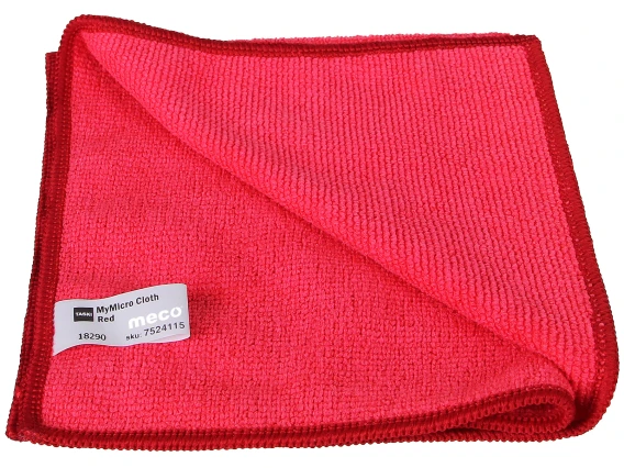 Laveta microfibra Diversey Taski cod culoare 36x36cm rosu D7524828