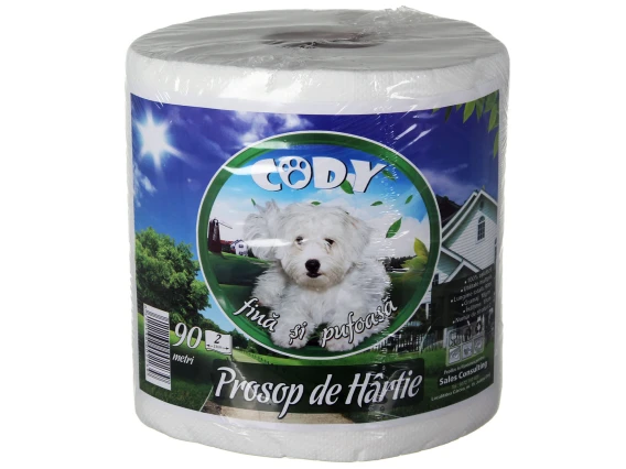 Prosop de hartie Cody 2straturi 90metri