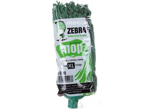 Rezerva mop bumbac Verde Zebra 250gr