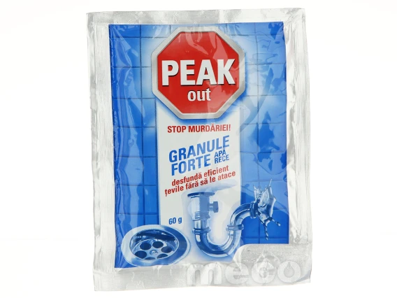 Granule desfundat tevi Peak Out 60-80 g (Apa rece)