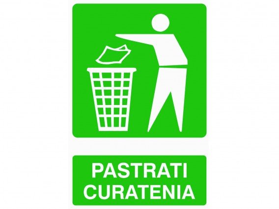 Etichete cosuri colectare selectiva 29x21cm A4 (Pastrati Curatenia)