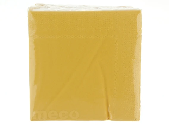 Servetele masa colorate Alia 33x33cm 2str 150buc (Galben)