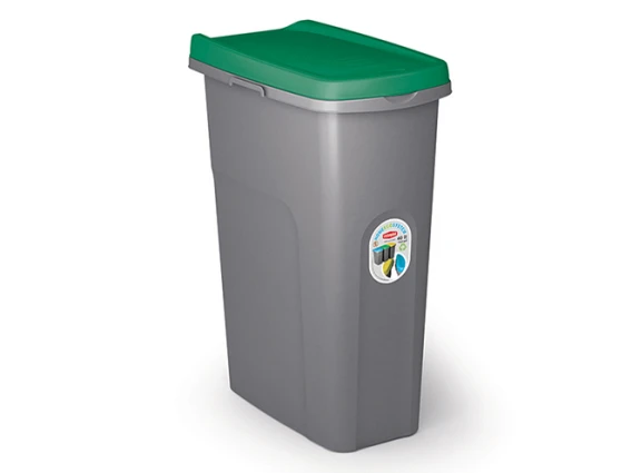 Cos gunoi modular colectare selectiva Home eco 25litri H-51cm (Verde)