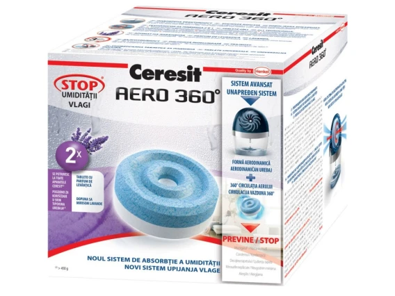 Rezerva aparat dezumidificator Ceresit AERO 360° (Lavanda)