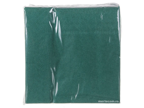 Servetele masa colorate Alia 33x33cm 2straturi 150bucati (Verde inchis)