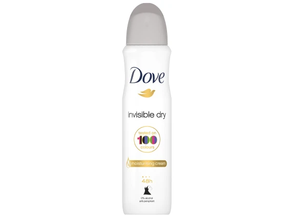 Deodorant spray Dove 150ml (Invisible Dry)