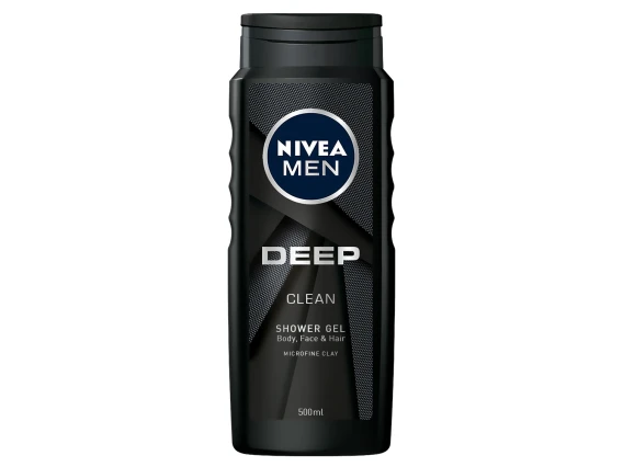 Gel de dus Nivea Men 500ml (Deep Clean)