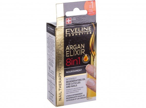 Tratament pentru unghii Eveline 8in1 12ml (Argan Elixir)