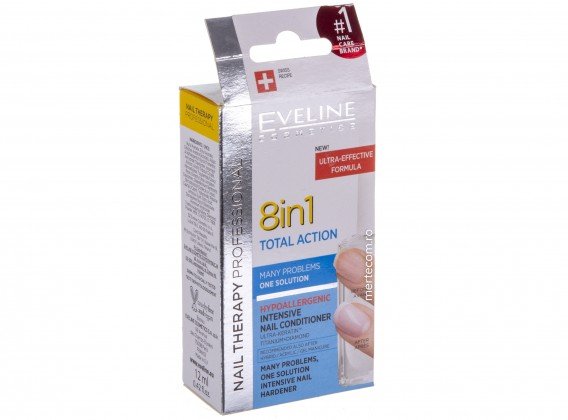 Tratament pentru unghii Eveline 8in1 12ml (Total Action)