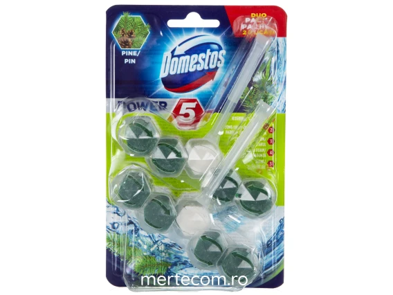Odorizant pentru toaleta Domestos Power 55gr 2bucati (Pin)