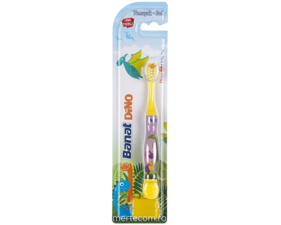 Periuta de dinti copii Banat Dino 2-5 ani