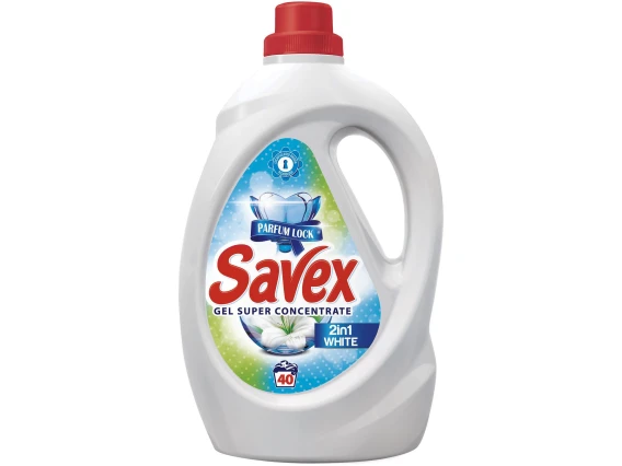 Detergent rufe albe si colorate Savex 2in1 2,2litri (White)