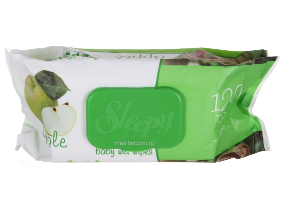 Servetele umede cu capac Sleepy Mar Verde 120buc