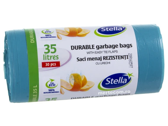 Saci menaj Stella cu urechi 35 litri 30 bucati