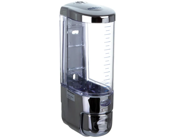 Dozator săpun plastic cromat Meco 280ml SD28