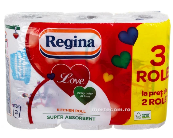 Prosop hartie Regina Love 3straturi 3role