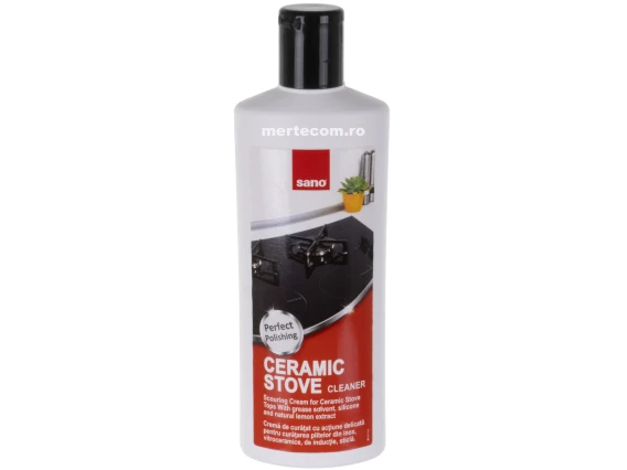 Detergent crema plite ceramice Sano 300 g