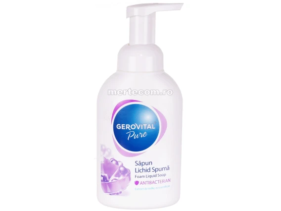 Săpun Lichid Spumă Gerovital 300ml (Antibacterian)