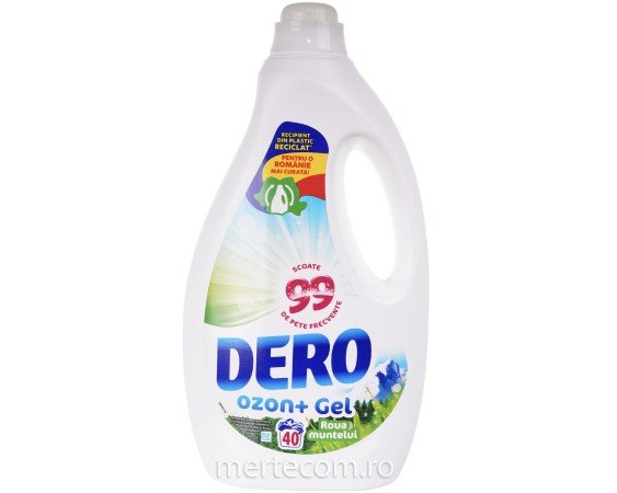 Detergent lichid Dero Ozon+ Roua Muntelui 40 spalari 2L