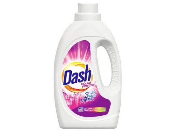 Detergent lichid rufe color Dash 2.75litri