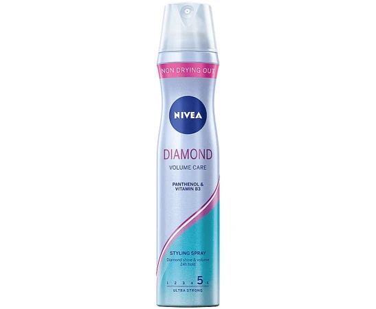 Spray fixativ par Nivea Diamond Volume Care Nr 5 Ultra Strong 250ml