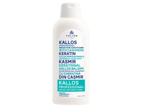 Balsam pentru par deterioarat Kallos Profesional Keratin 1000ml
