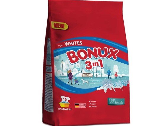 Detergent manual rufe Bonux 3in1 900 g