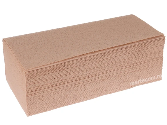 Prosop pliat in V laminat eco natur Rom Paper 22x24cm 2straturi 150bucati