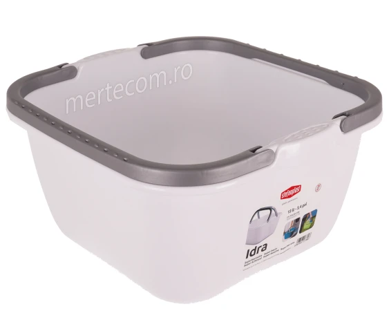 Cos de rufe patrat Idra 13litri (Alb)