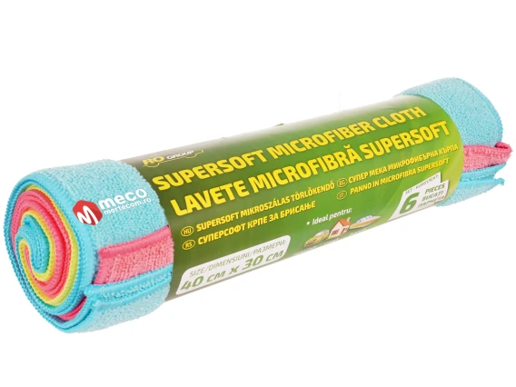 Laveta microfibra 40x30cm 6 bucati