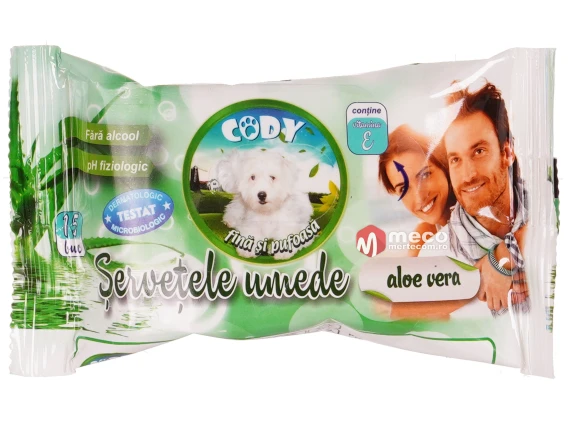 Servetele umede  Cody 15buc
