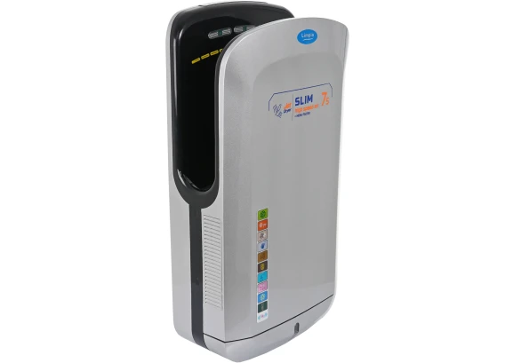 Uscător mâini  gri satinat Jet Meco Slim HD91 650W