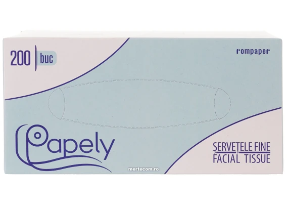 Servetele fine la cutie Papely 2straturi 200buc