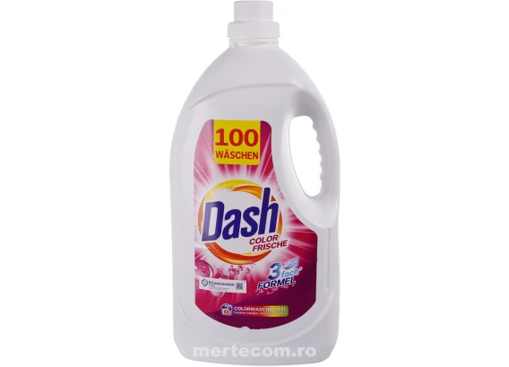 Detergent lichid rufe color Dash 5 litri