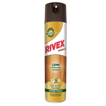Detergent pentru lemn si suprafete lucioase Rivex 400ml (Spring)