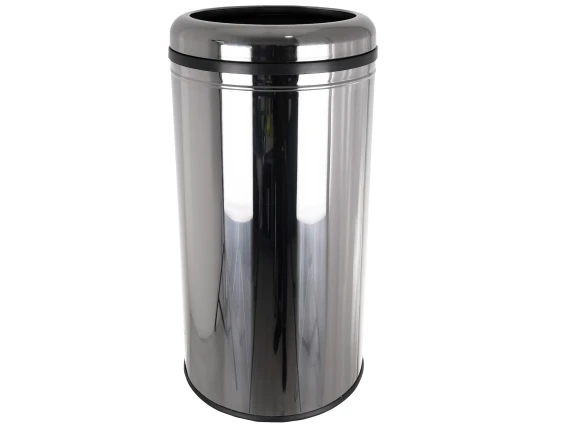 Cos gunoi inox 45litri deschis sus Meco 827 H-65cm