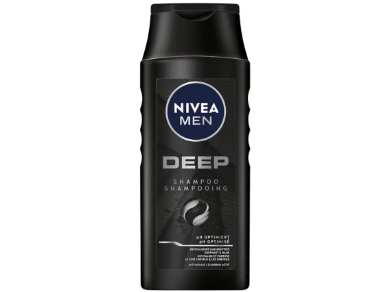 Sampon Nivea Men Deep pentru toate tipurile de par 400 ml
