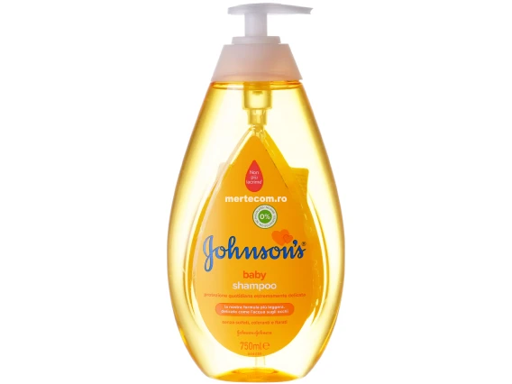 Sampon Johnsons Baby cu pompita 750ml Gold