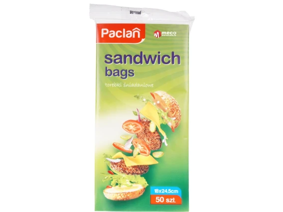 Pungi sandwich hartie Paclan 50buc