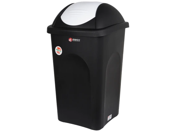 Cos gunoi colectare selectiva Black Multi 60 litri H-67 cm (Alb)