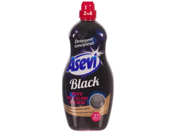 Detergent lichid rufe Asevi culori inchise Black 1.5L