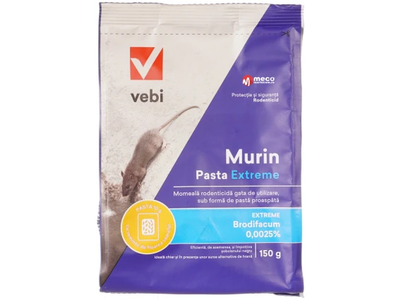 Momeala pentru combatere soareci Murin pasta 150g
