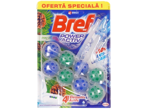 Odorizant WC Bref WC Power Aktiv 2buc (Pin)